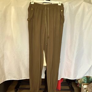 Cato brand dressy Joggers, size small